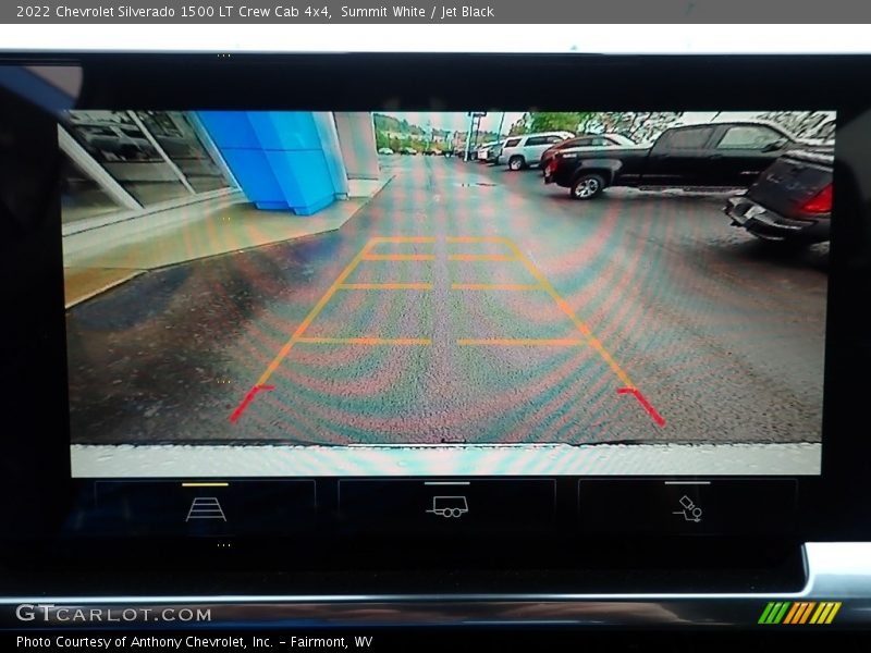 Summit White / Jet Black 2022 Chevrolet Silverado 1500 LT Crew Cab 4x4