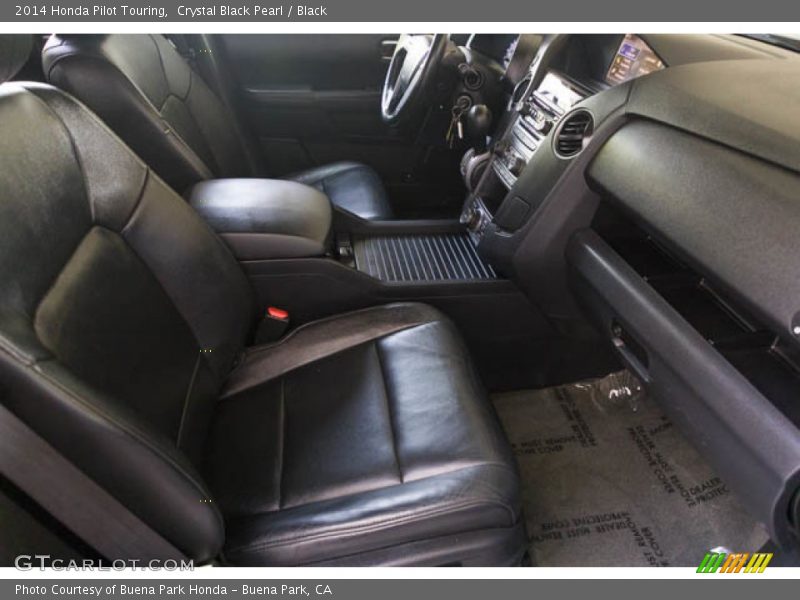 Crystal Black Pearl / Black 2014 Honda Pilot Touring