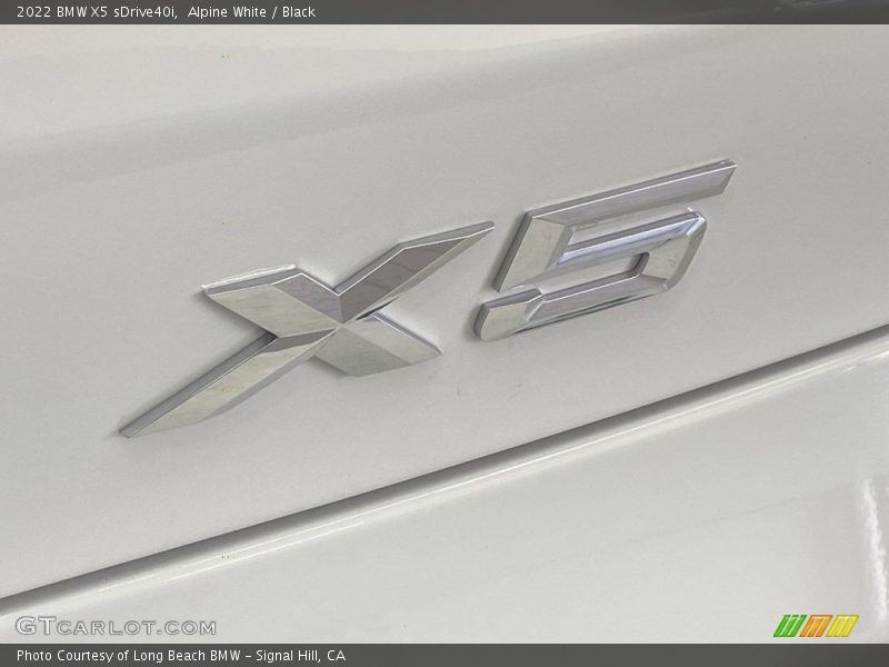  2022 X5 sDrive40i Logo