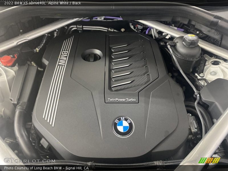  2022 X5 sDrive40i Engine - 3.0 Liter M TwinPower Turbocharged DOHC 24-Valve Inline 6 Cylinder