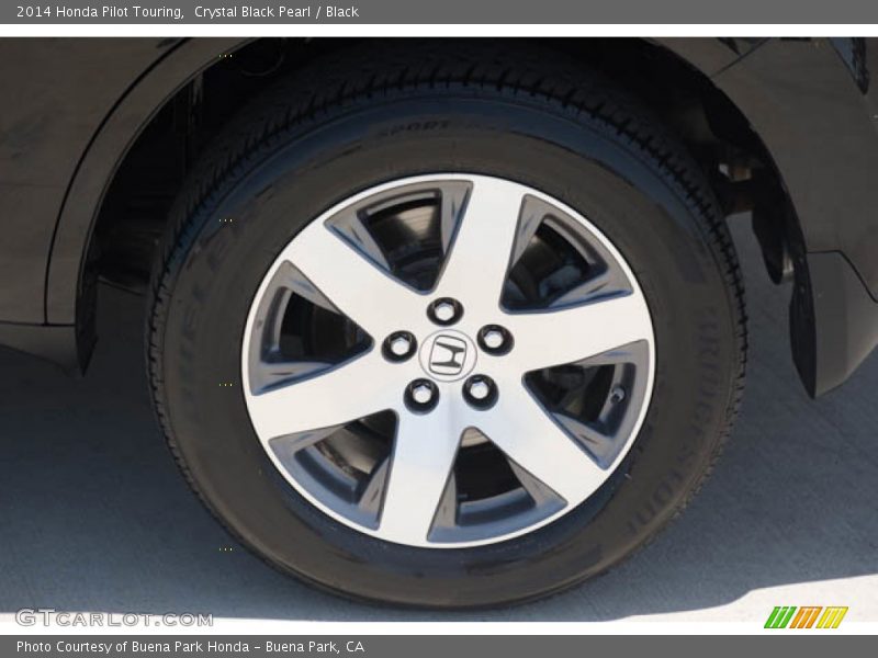 Crystal Black Pearl / Black 2014 Honda Pilot Touring