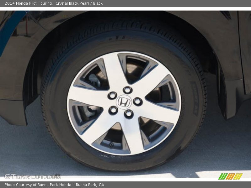 Crystal Black Pearl / Black 2014 Honda Pilot Touring