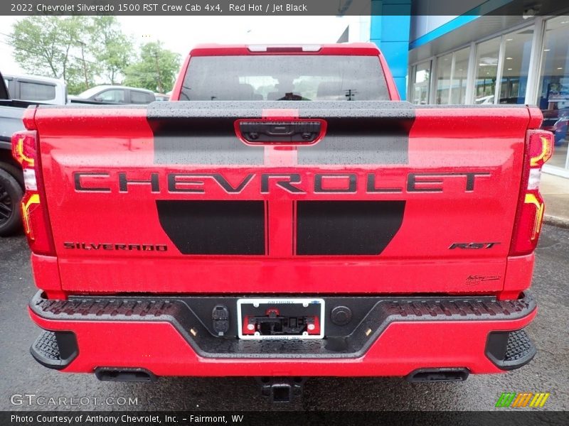 Red Hot / Jet Black 2022 Chevrolet Silverado 1500 RST Crew Cab 4x4