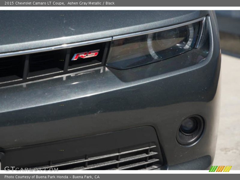 Ashen Gray Metallic / Black 2015 Chevrolet Camaro LT Coupe