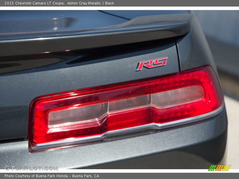 Ashen Gray Metallic / Black 2015 Chevrolet Camaro LT Coupe