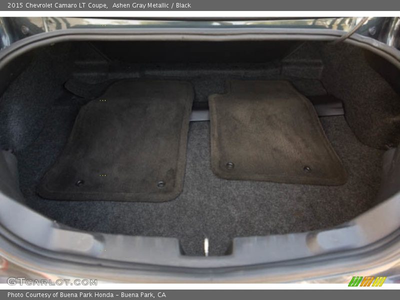Ashen Gray Metallic / Black 2015 Chevrolet Camaro LT Coupe
