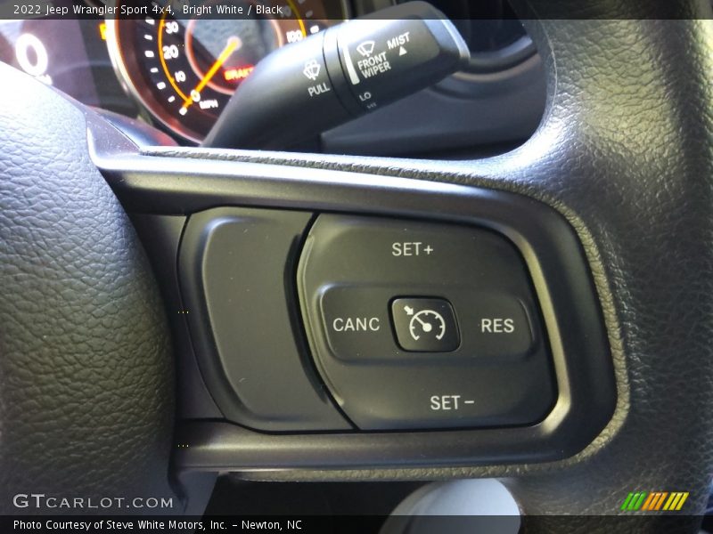 Bright White / Black 2022 Jeep Wrangler Sport 4x4