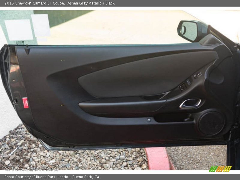 Ashen Gray Metallic / Black 2015 Chevrolet Camaro LT Coupe