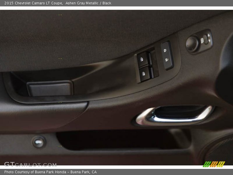 Ashen Gray Metallic / Black 2015 Chevrolet Camaro LT Coupe