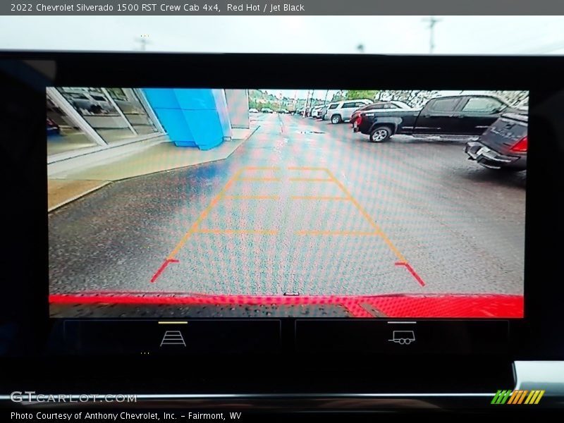 Red Hot / Jet Black 2022 Chevrolet Silverado 1500 RST Crew Cab 4x4