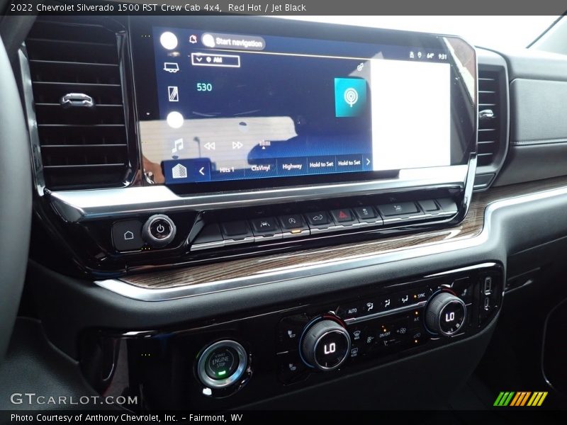 Red Hot / Jet Black 2022 Chevrolet Silverado 1500 RST Crew Cab 4x4