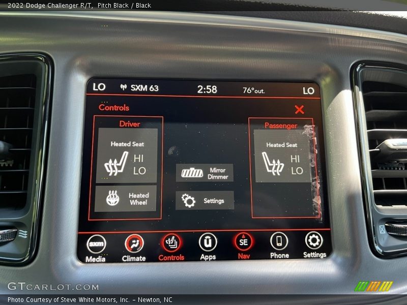 Pitch Black / Black 2022 Dodge Challenger R/T