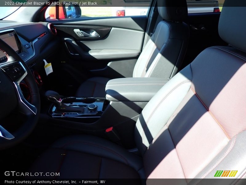 Red Hot / Jet Black 2022 Chevrolet Blazer RS AWD