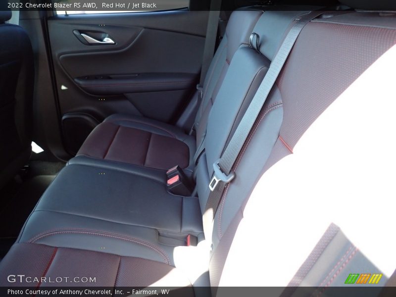 Red Hot / Jet Black 2022 Chevrolet Blazer RS AWD