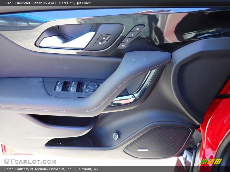 Red Hot / Jet Black 2022 Chevrolet Blazer RS AWD