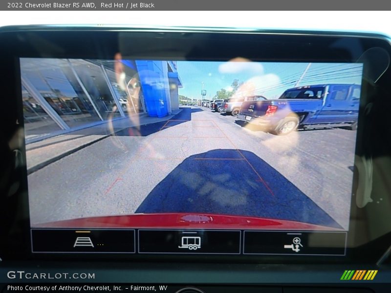 Red Hot / Jet Black 2022 Chevrolet Blazer RS AWD