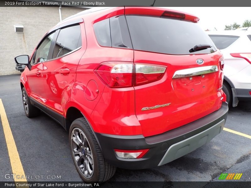 Race Red / Ebony Black 2019 Ford EcoSport Titanium