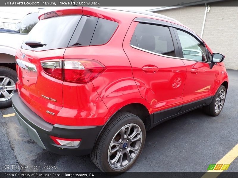 Race Red / Ebony Black 2019 Ford EcoSport Titanium