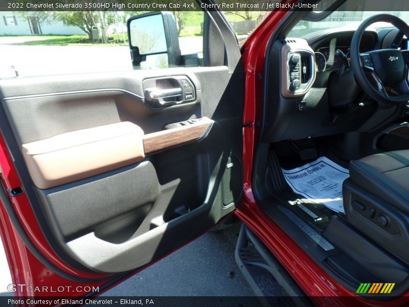 Cherry Red Tintcoat / Jet Black/­Umber 2022 Chevrolet Silverado 3500HD High Country Crew Cab 4x4