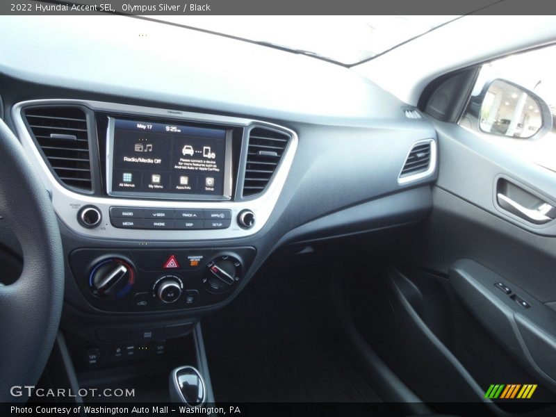 Olympus Silver / Black 2022 Hyundai Accent SEL