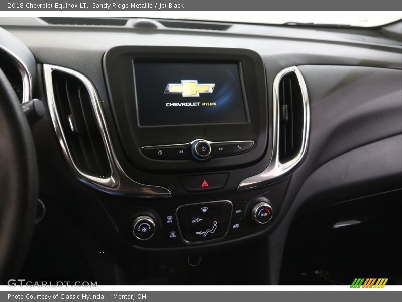 Sandy Ridge Metallic / Jet Black 2018 Chevrolet Equinox LT