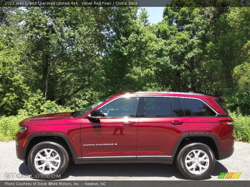 2022 Grand Cherokee Limited 4x4 Velvet Red Pearl