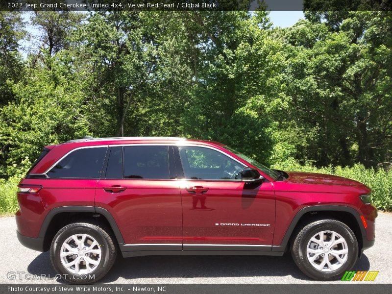  2022 Grand Cherokee Limited 4x4 Velvet Red Pearl