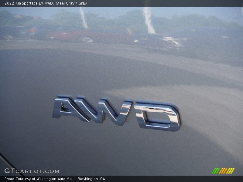 Steel Gray / Gray 2022 Kia Sportage EX AWD