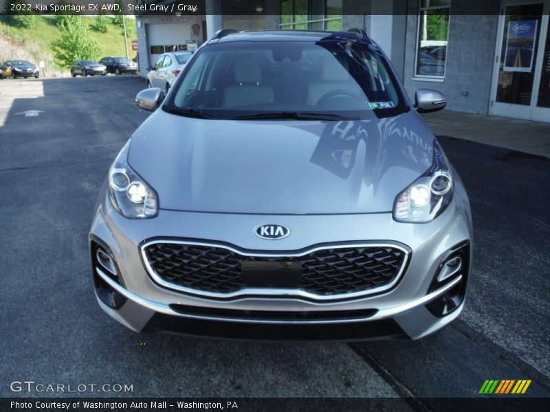 Steel Gray / Gray 2022 Kia Sportage EX AWD