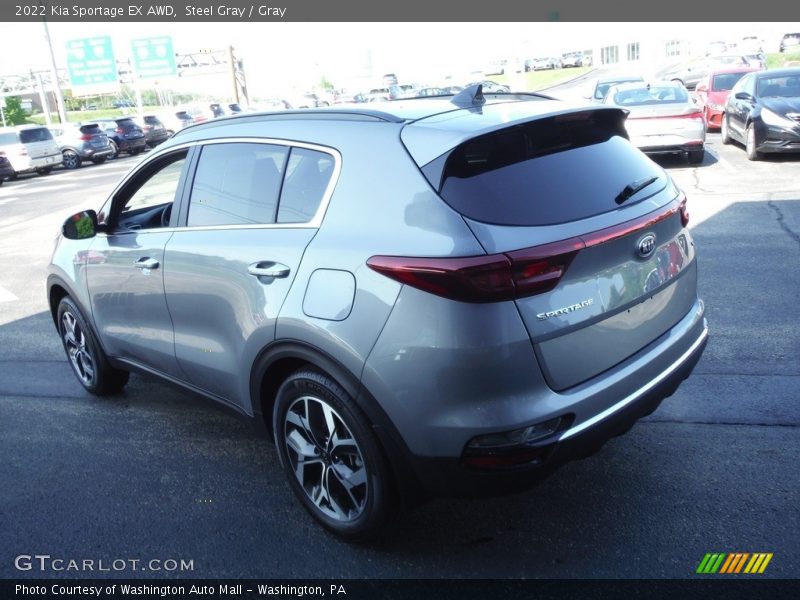 Steel Gray / Gray 2022 Kia Sportage EX AWD