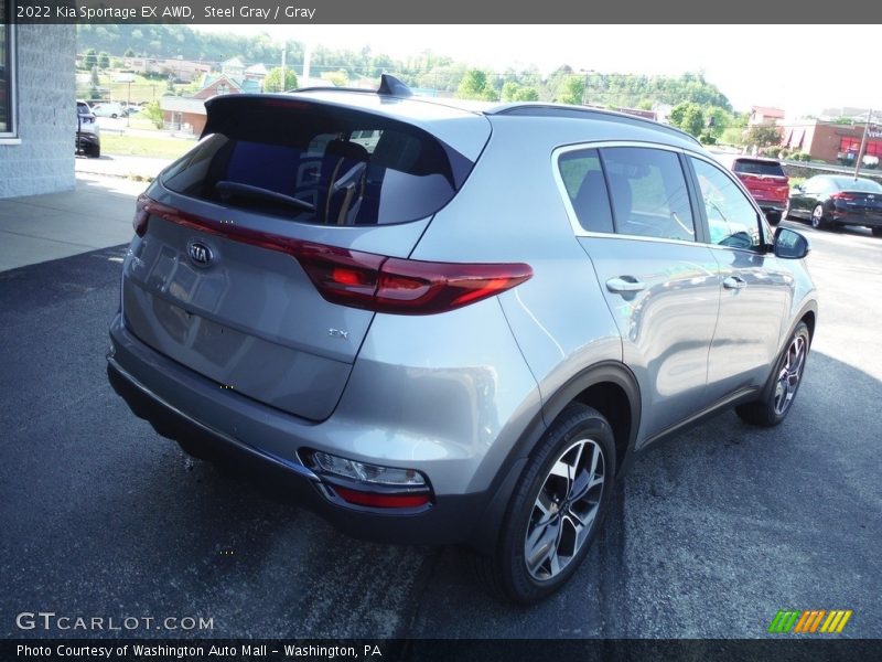 Steel Gray / Gray 2022 Kia Sportage EX AWD