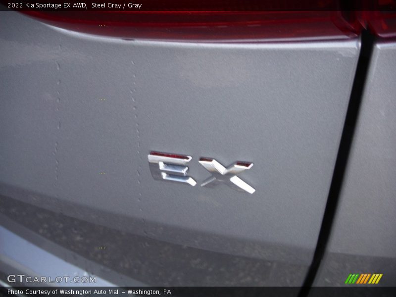 Steel Gray / Gray 2022 Kia Sportage EX AWD