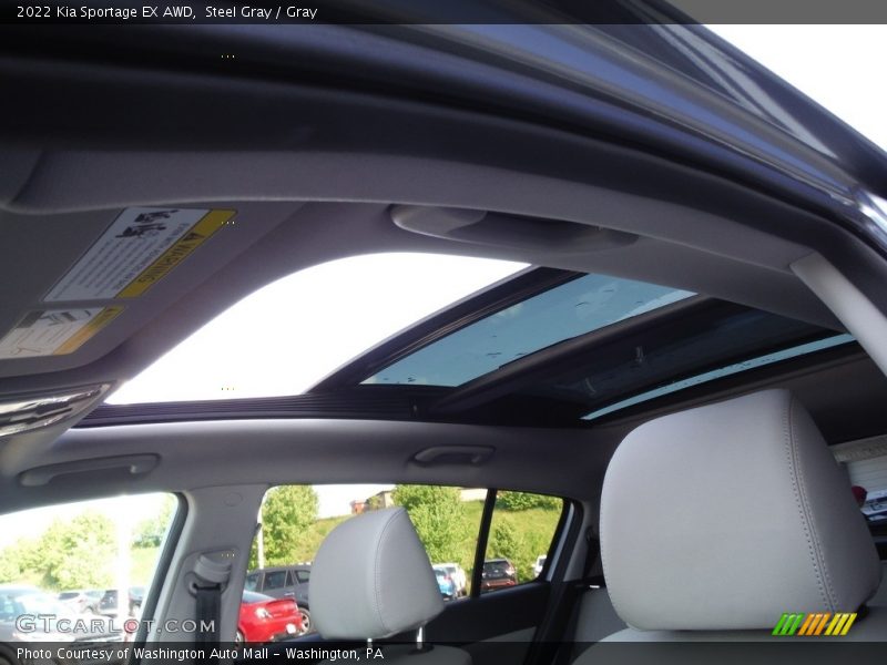 Steel Gray / Gray 2022 Kia Sportage EX AWD