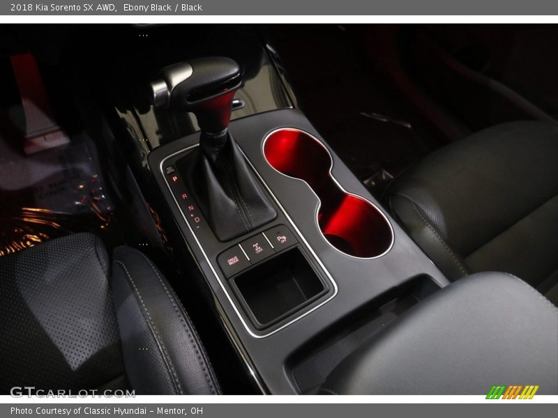  2018 Sorento SX AWD 6 Speed Automatic Shifter