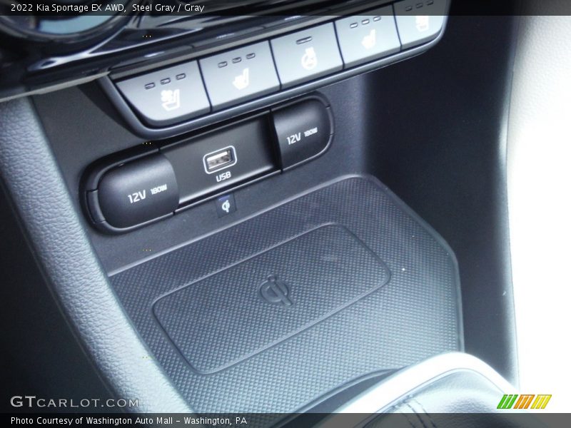 Steel Gray / Gray 2022 Kia Sportage EX AWD