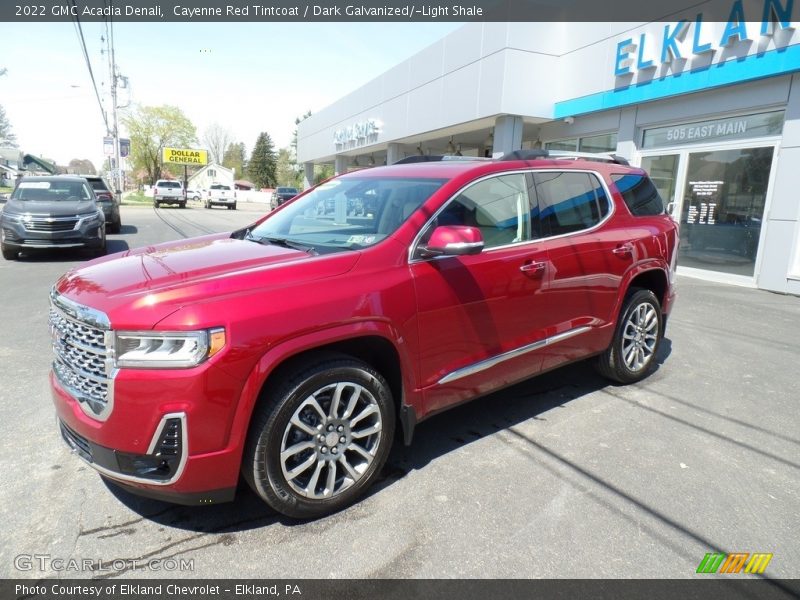 Cayenne Red Tintcoat / Dark Galvanized/­Light Shale 2022 GMC Acadia Denali