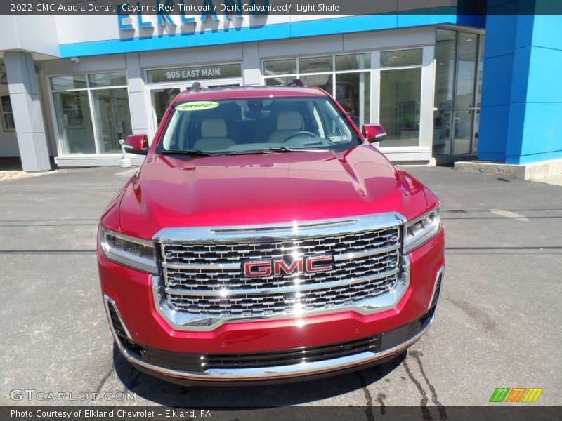 Cayenne Red Tintcoat / Dark Galvanized/­Light Shale 2022 GMC Acadia Denali