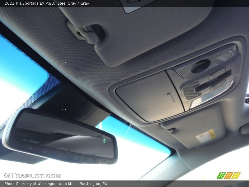 Steel Gray / Gray 2022 Kia Sportage EX AWD