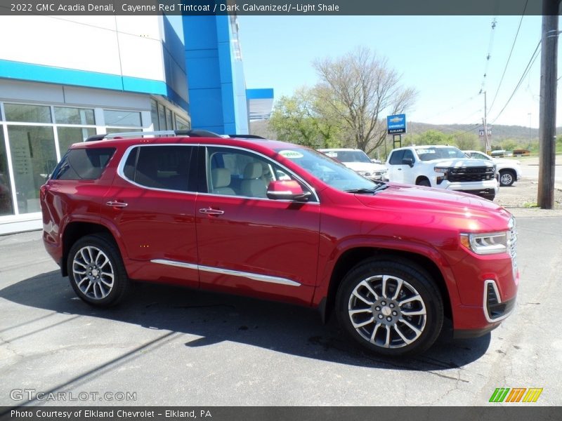 Cayenne Red Tintcoat / Dark Galvanized/­Light Shale 2022 GMC Acadia Denali