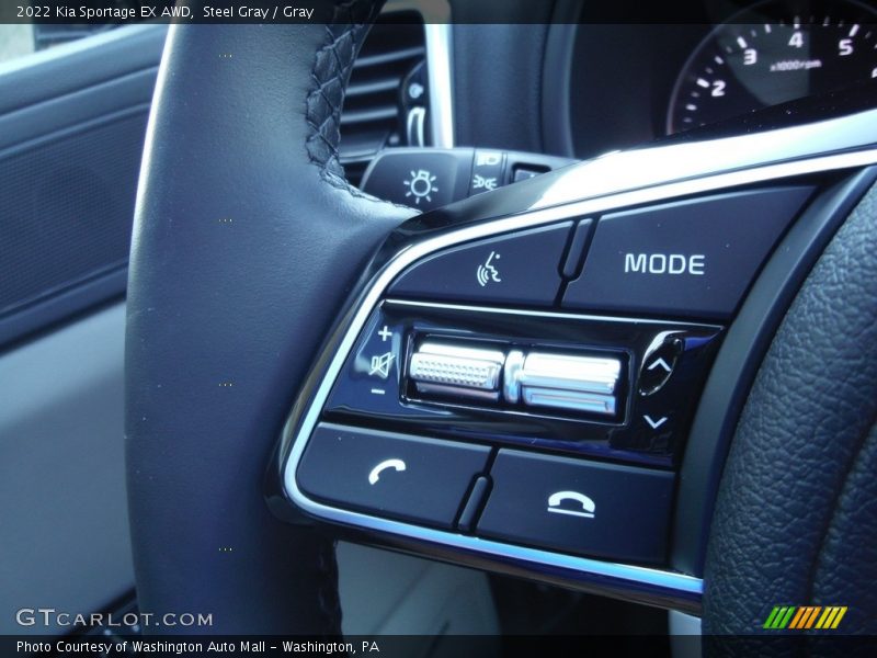 Steel Gray / Gray 2022 Kia Sportage EX AWD