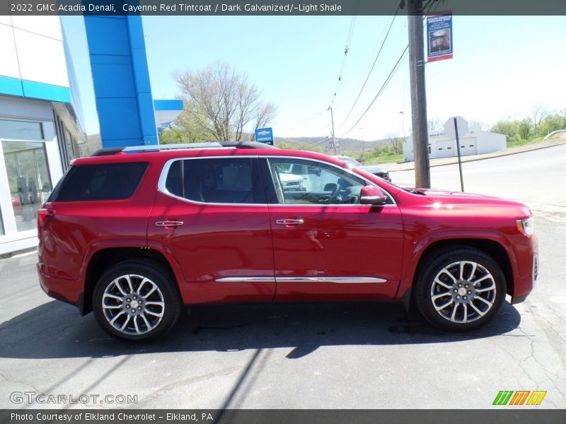 Cayenne Red Tintcoat / Dark Galvanized/­Light Shale 2022 GMC Acadia Denali