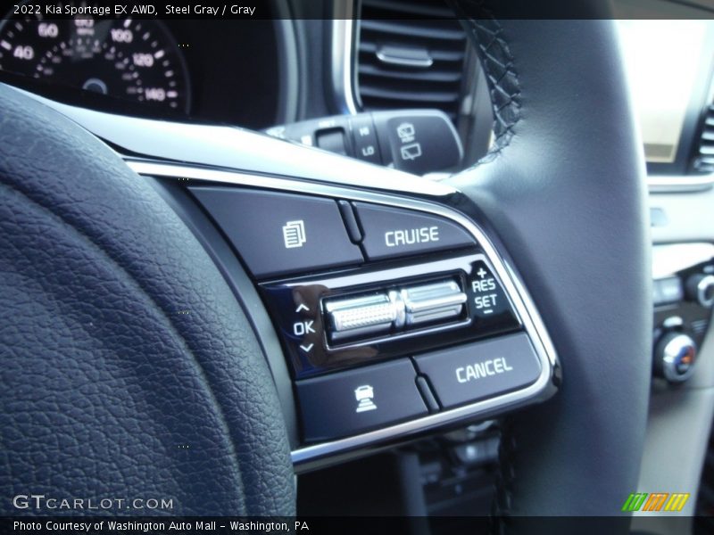 Steel Gray / Gray 2022 Kia Sportage EX AWD