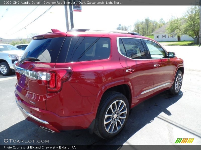 Cayenne Red Tintcoat / Dark Galvanized/­Light Shale 2022 GMC Acadia Denali