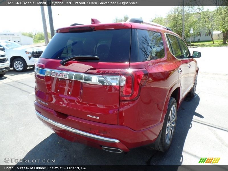 Cayenne Red Tintcoat / Dark Galvanized/­Light Shale 2022 GMC Acadia Denali