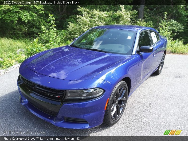 Indigo Blue / Black 2022 Dodge Charger SXT Blacktop