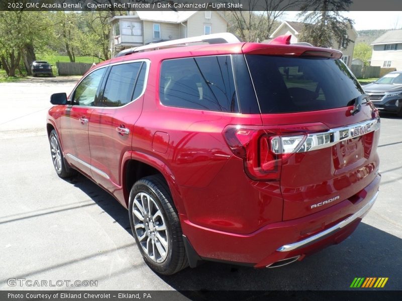 Cayenne Red Tintcoat / Dark Galvanized/­Light Shale 2022 GMC Acadia Denali