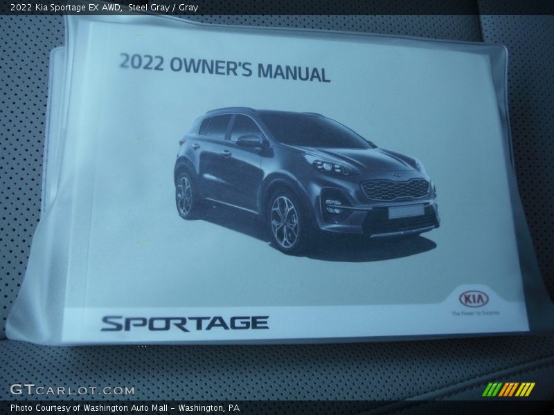 Steel Gray / Gray 2022 Kia Sportage EX AWD