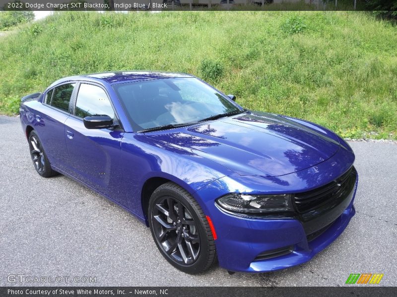 Indigo Blue / Black 2022 Dodge Charger SXT Blacktop