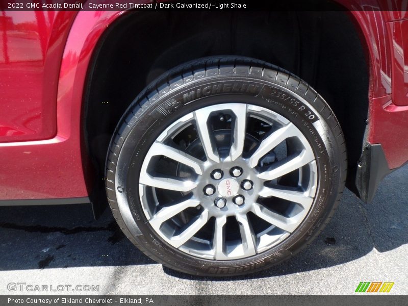 Cayenne Red Tintcoat / Dark Galvanized/­Light Shale 2022 GMC Acadia Denali