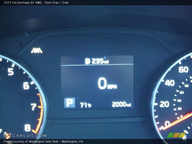 Steel Gray / Gray 2022 Kia Sportage EX AWD